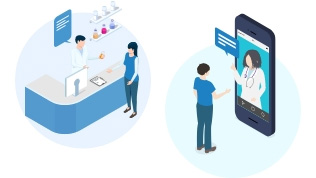 服薬指導の会話を音声データで取り込み
対面/オンラインどちらでもOK